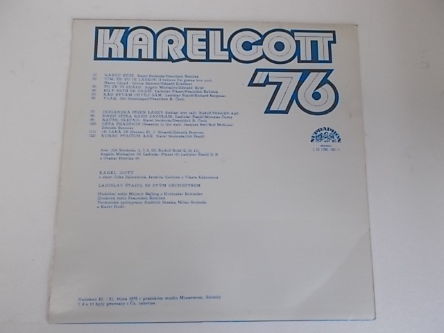LP KAREL GOTT '76