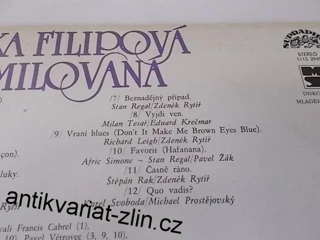 LP LENKA FILIPOVÁ - ZAMILOVANÁ