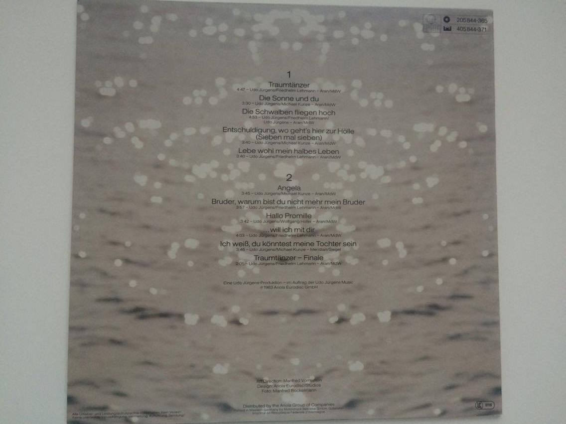 LP UDO JÜRGENS - TRAUMTÄNZER