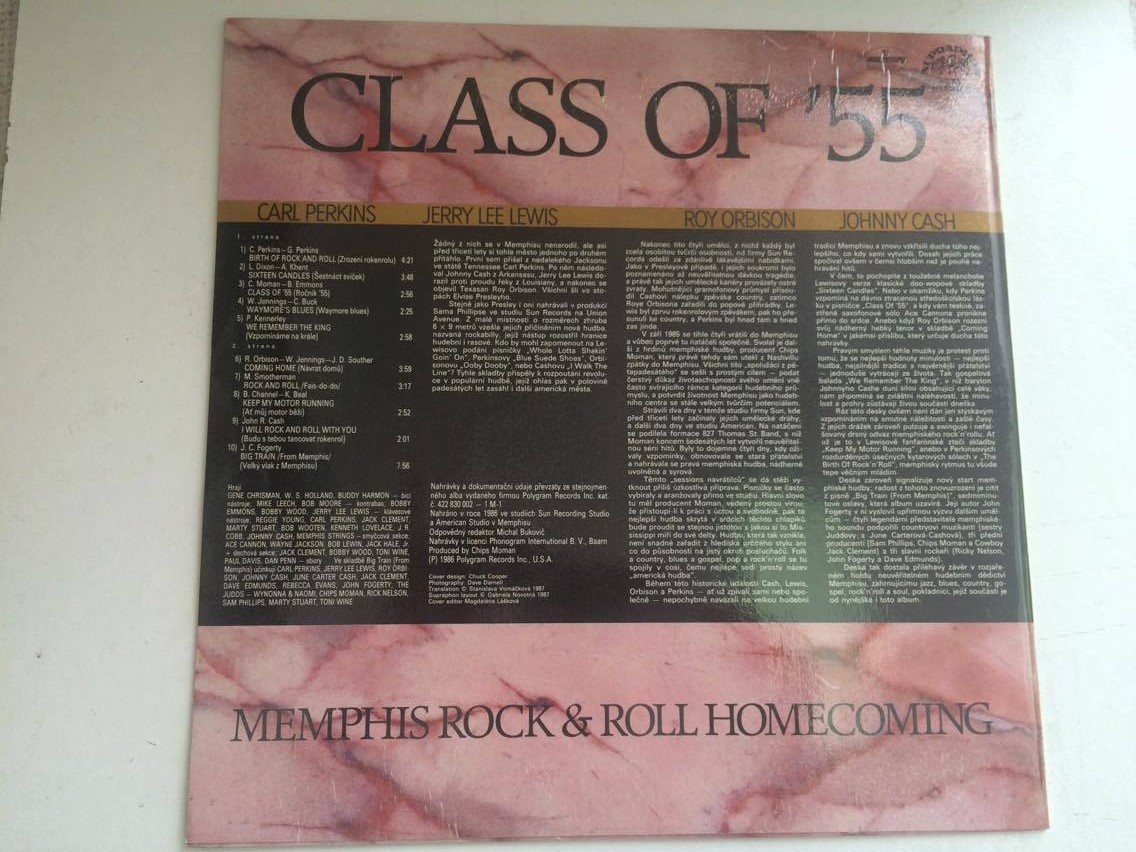LP Class of '55 - Memphis Rock & Roll Homecoming 
