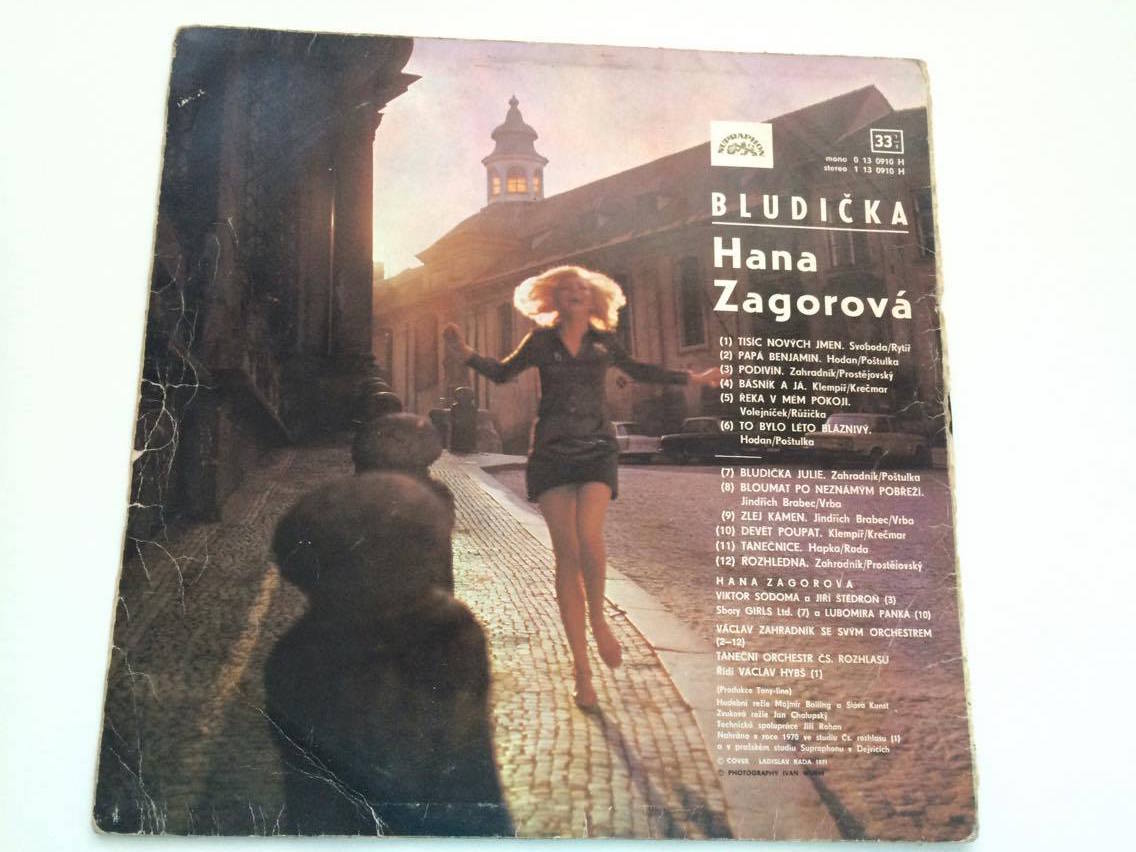 LP HANA ZAGOROVÁ - BLUDIČKA