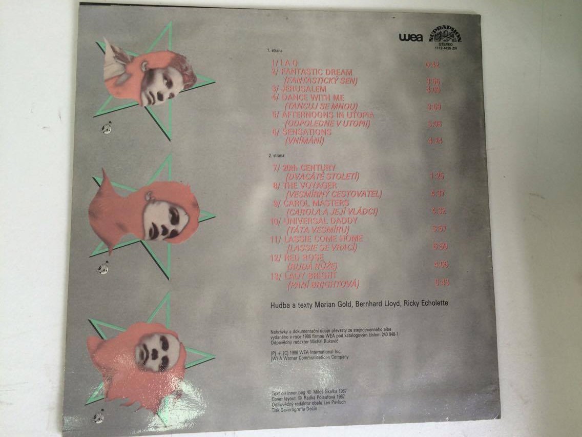 LP ALPHAVILLE : AFTERNOONS IN UTOPIA