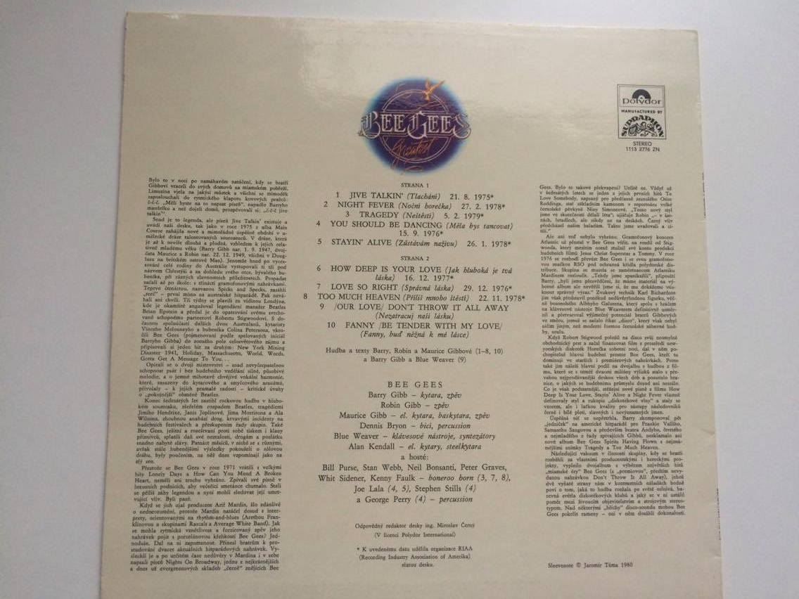 LP BEE GEES