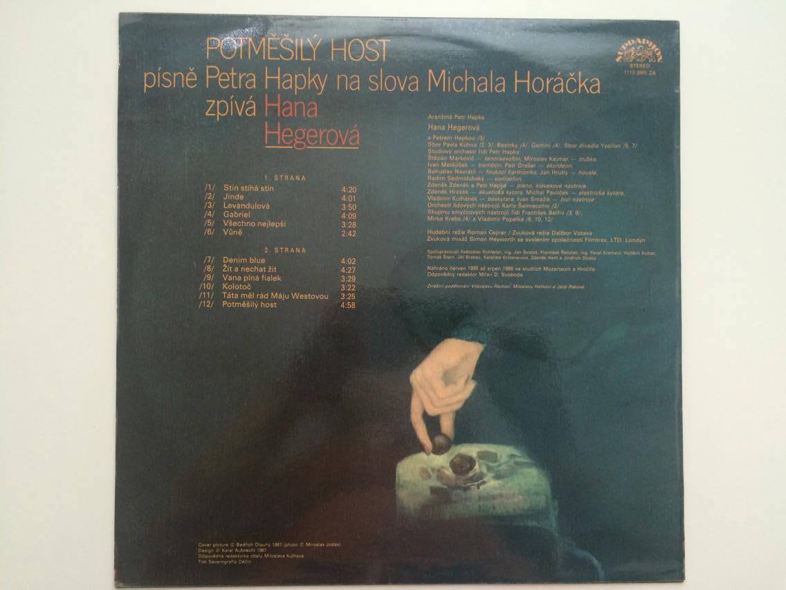 LP HANA HEGEROVÁ : POTMĚŠILÝ HOST 