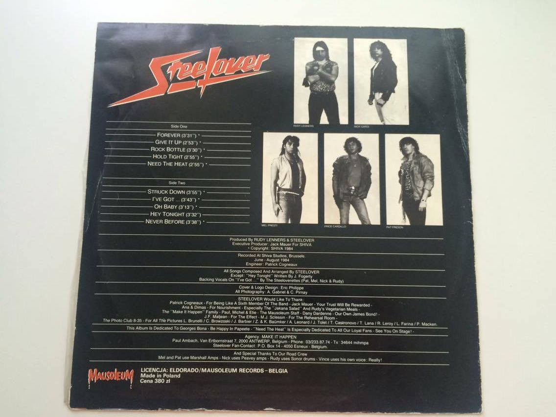 LP  Steelover : GLOVE ME