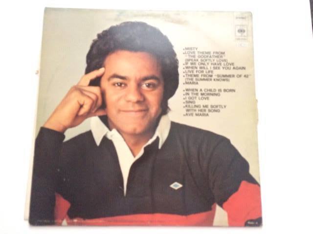 LP JOHNNY MATHIS Á PARIS