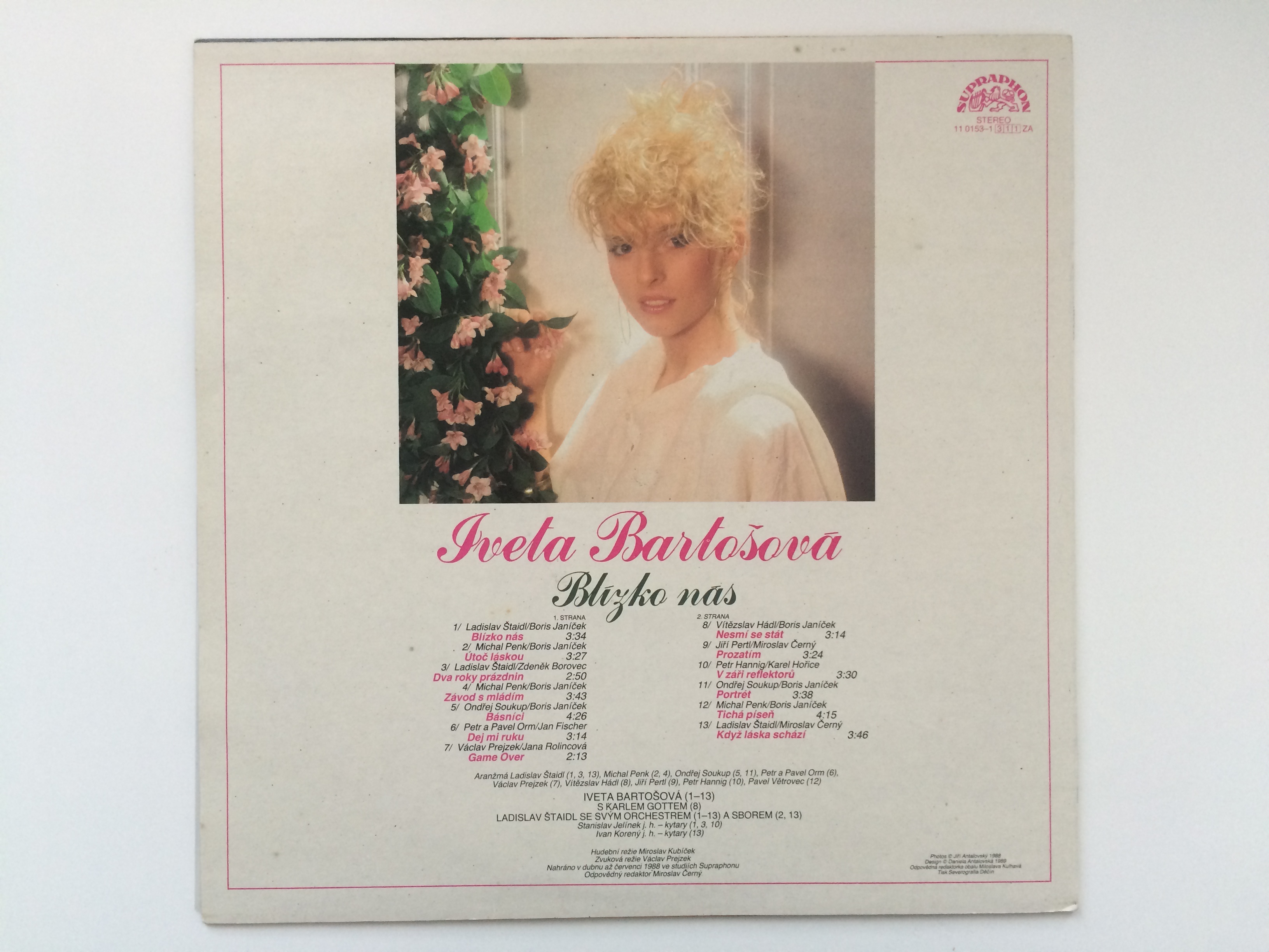 LP IVETA BARTOŠOVÁ : BLÍZKO NÁS