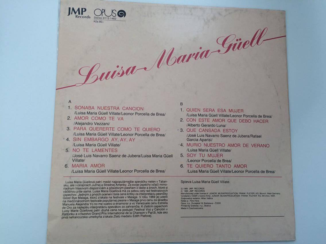 LP LUISA MARIA GÜELL