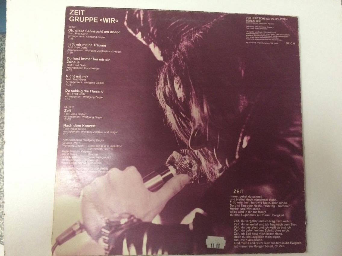 LP ZEIT GRUPPE WIR
