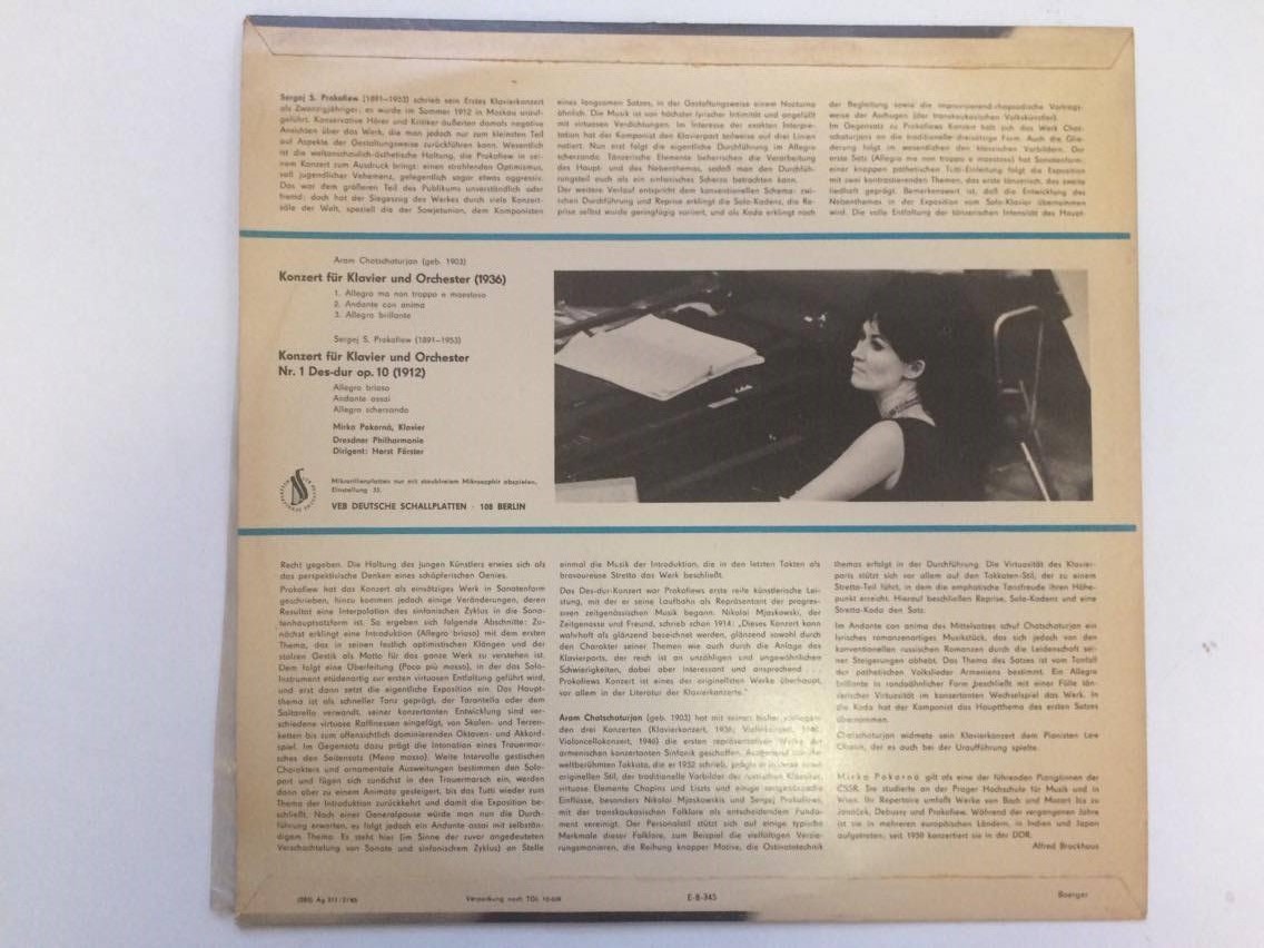 LP MIRKA POKORNÁ : KLAVIER