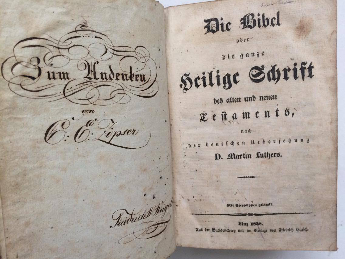 BIBLE 1838