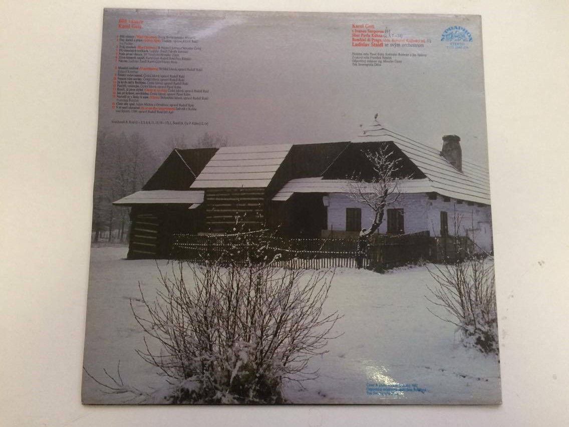LP KAREL GOTT : BÍLÉ VÁNOCE