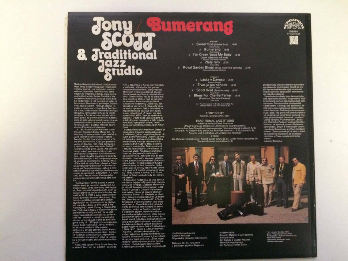 LP BUMERANG TONY SCOTT