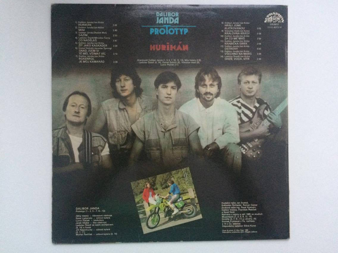 LP DALIBOR JANDA : PROTOTYP HURIKÁN