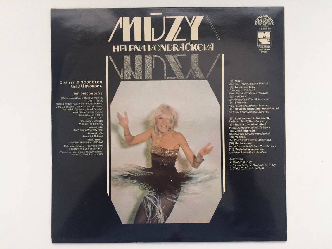 LP HELENA VONDRÁČKOVÁ MÚZY
