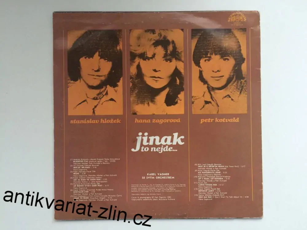 LP H. ZAGOROVÁ, S. HLOŽEK, P. KOTVALD : JINAK TO NEJDE...