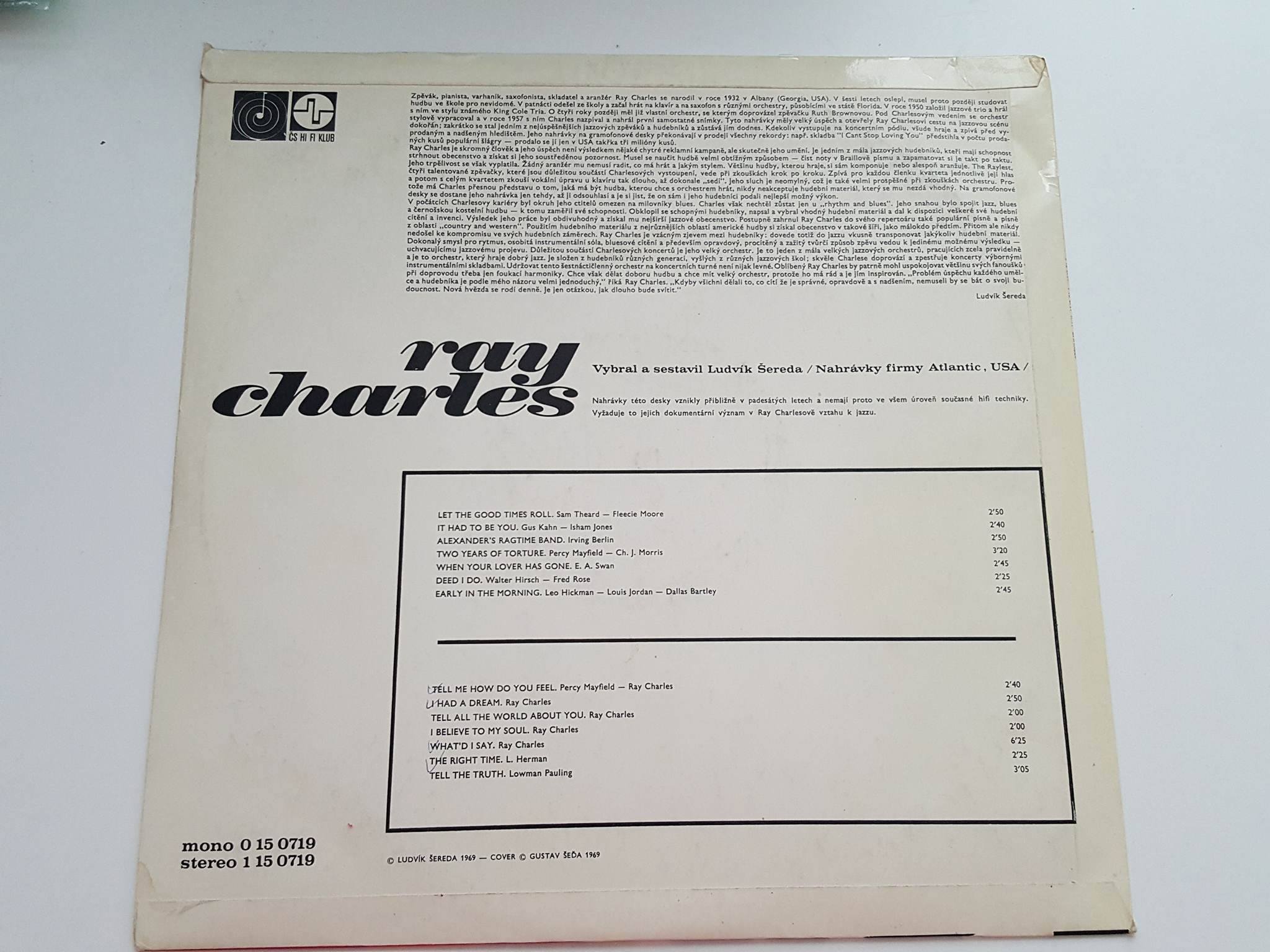 LP RAY CHARLES