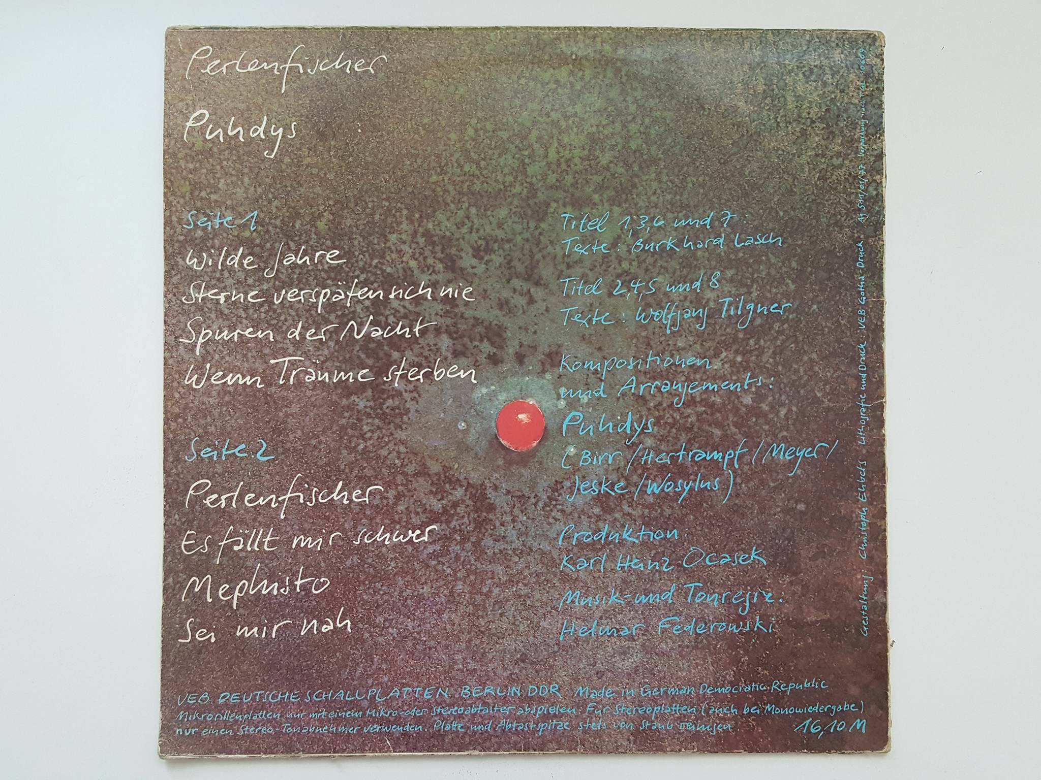 LP PUHDYS PERLENFISCHER