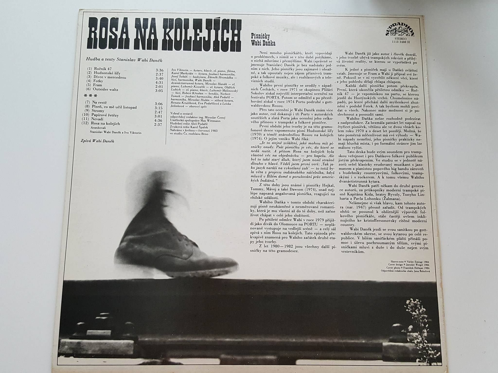 LP WABI DAŇEK ROSA NA KOLEJÍCH