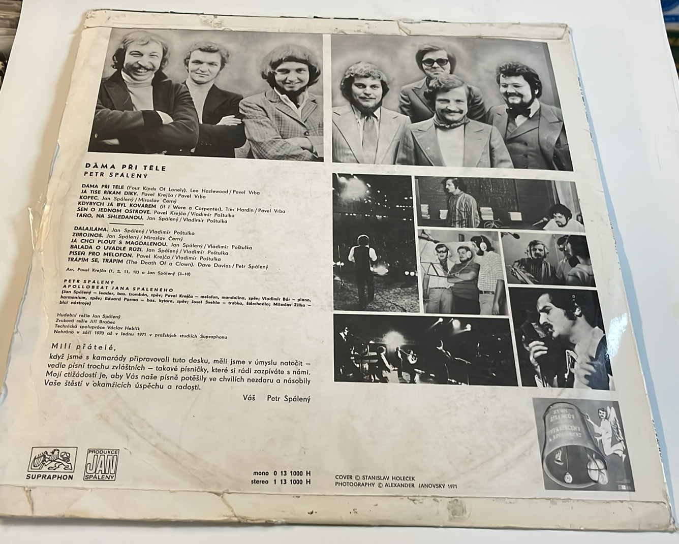 LP PETR SPÁLENÝ DÁMA PŘI TĚLE