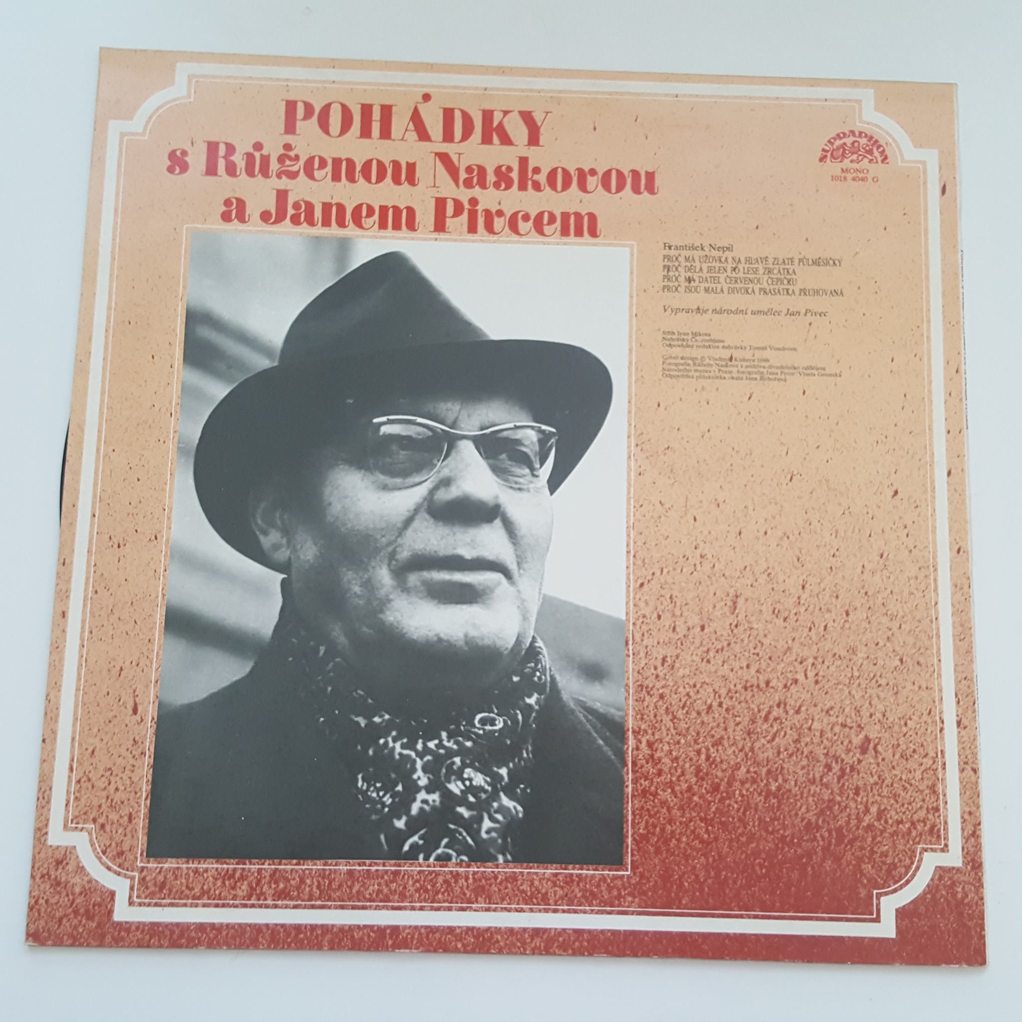 LP POHÁDKY S RŮŽENOU NASKOVOU A JANEM PIVCEM