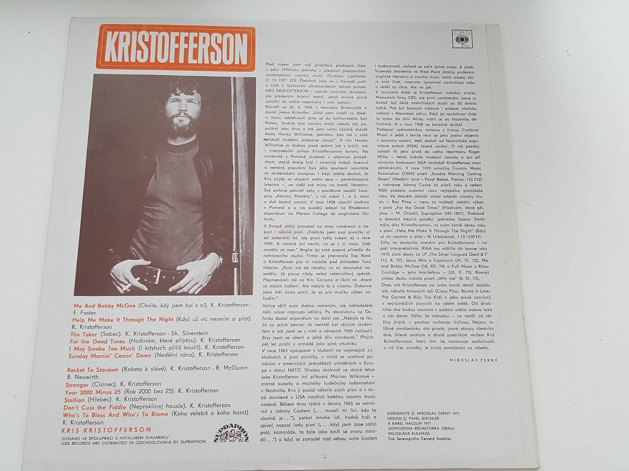 LP KRISTOFFERSON