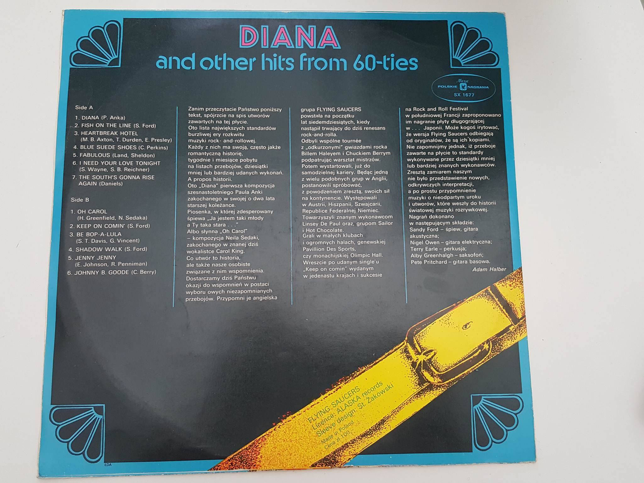 LP DIANA and other hits from 60-ties
