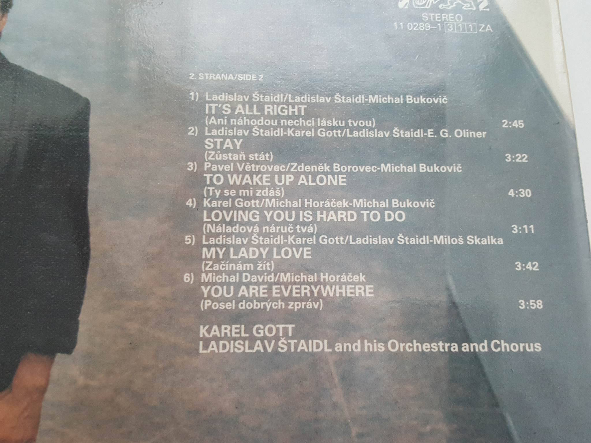 LP KAREL GOTT - YOU ARE EVERYWHERE