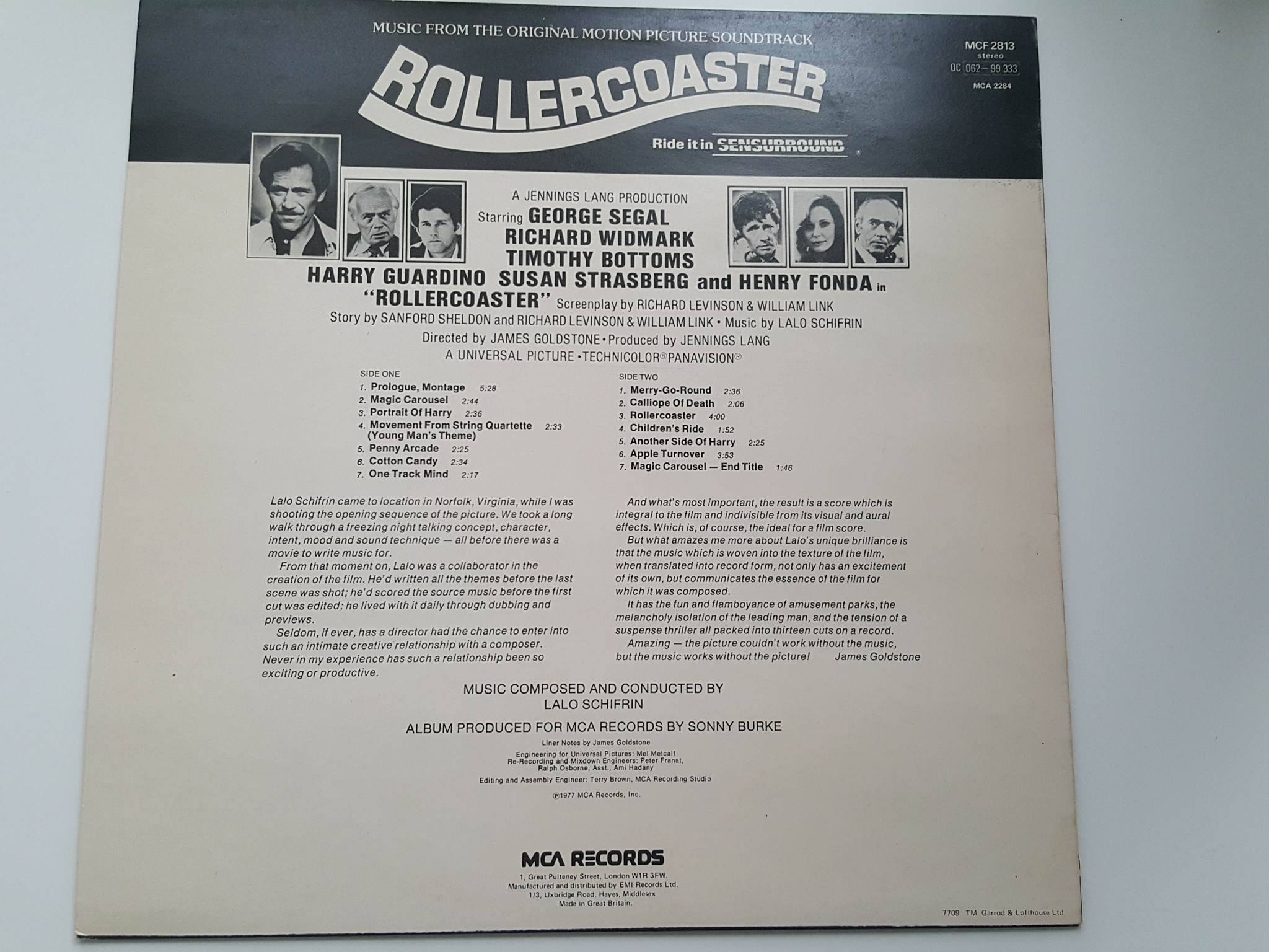 LP SOUNDTRACK - ROLLERCOASTER