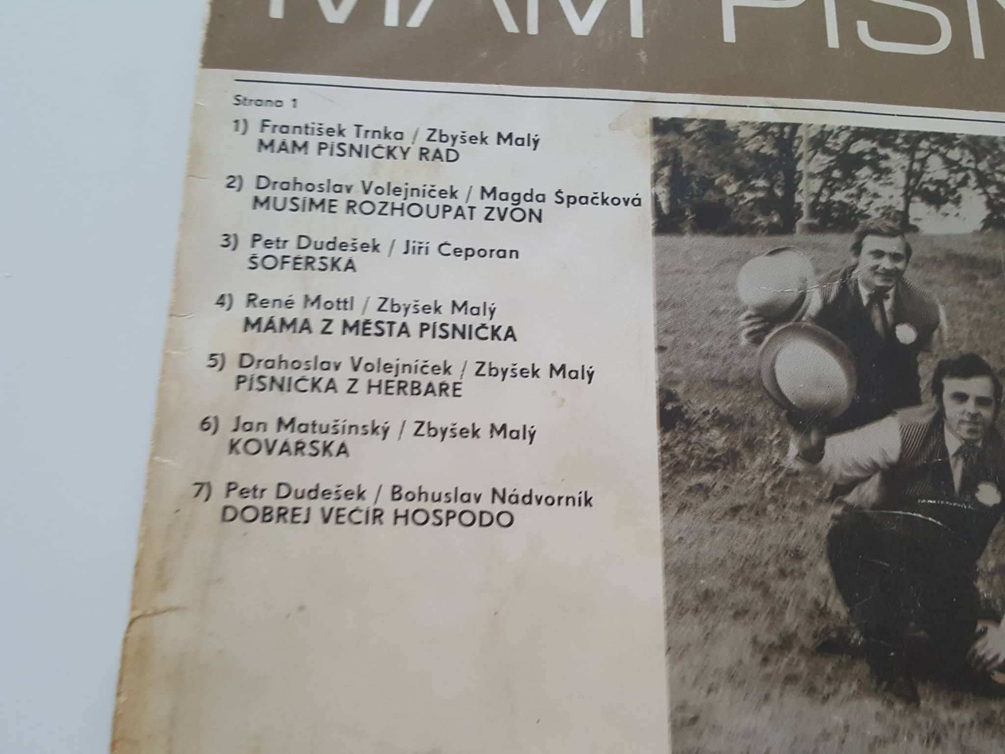 LP MÁM PÍSNIČKY RÁD