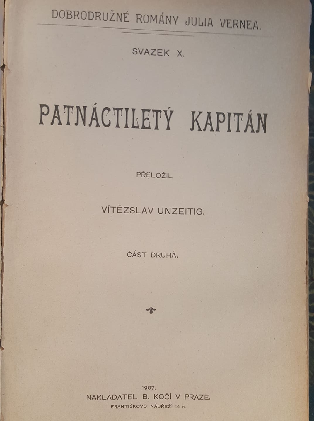 J. VERNE - DĚTI KAPITÁNA GRANTA 