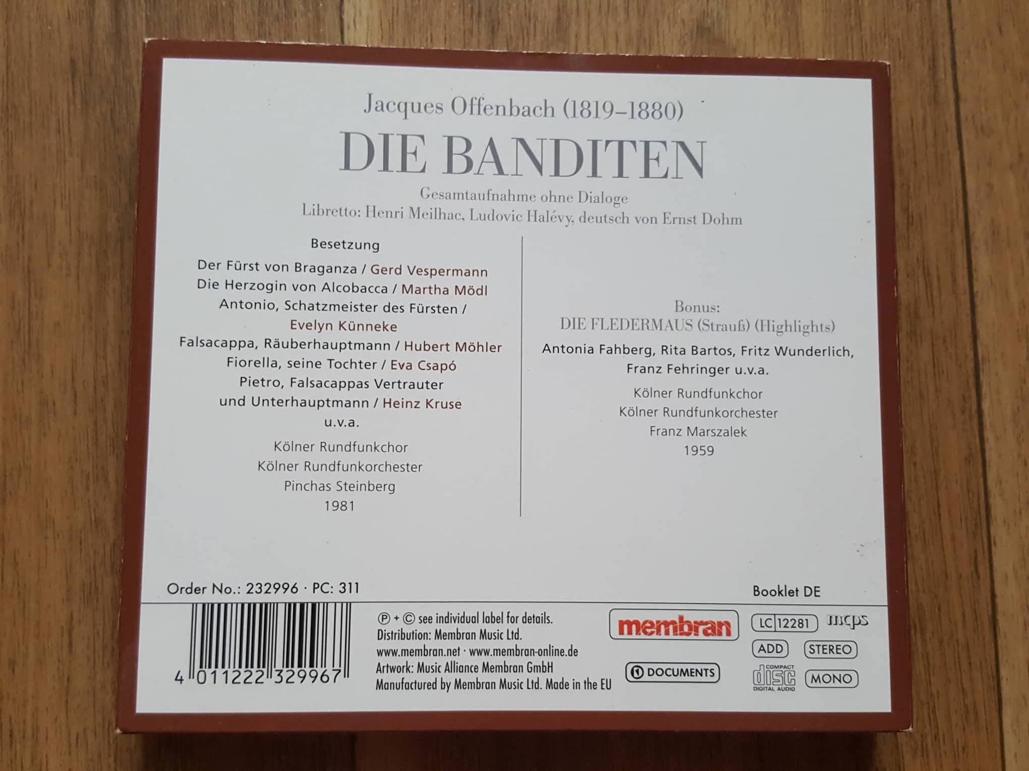 2 CD TRAUMLAND DER OPERETTE
