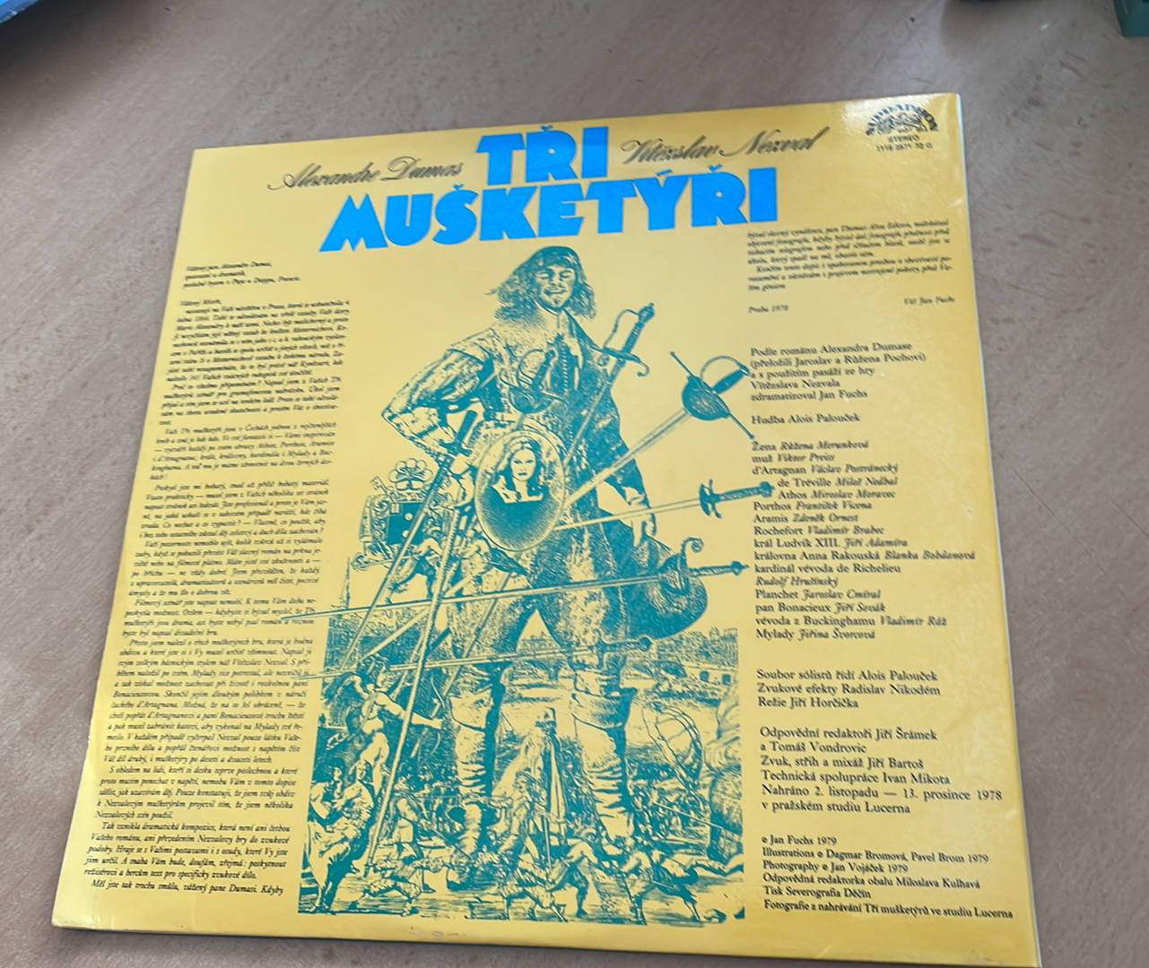 2 LP A. DUMAS - TŘI MUŠKETÝŘI 