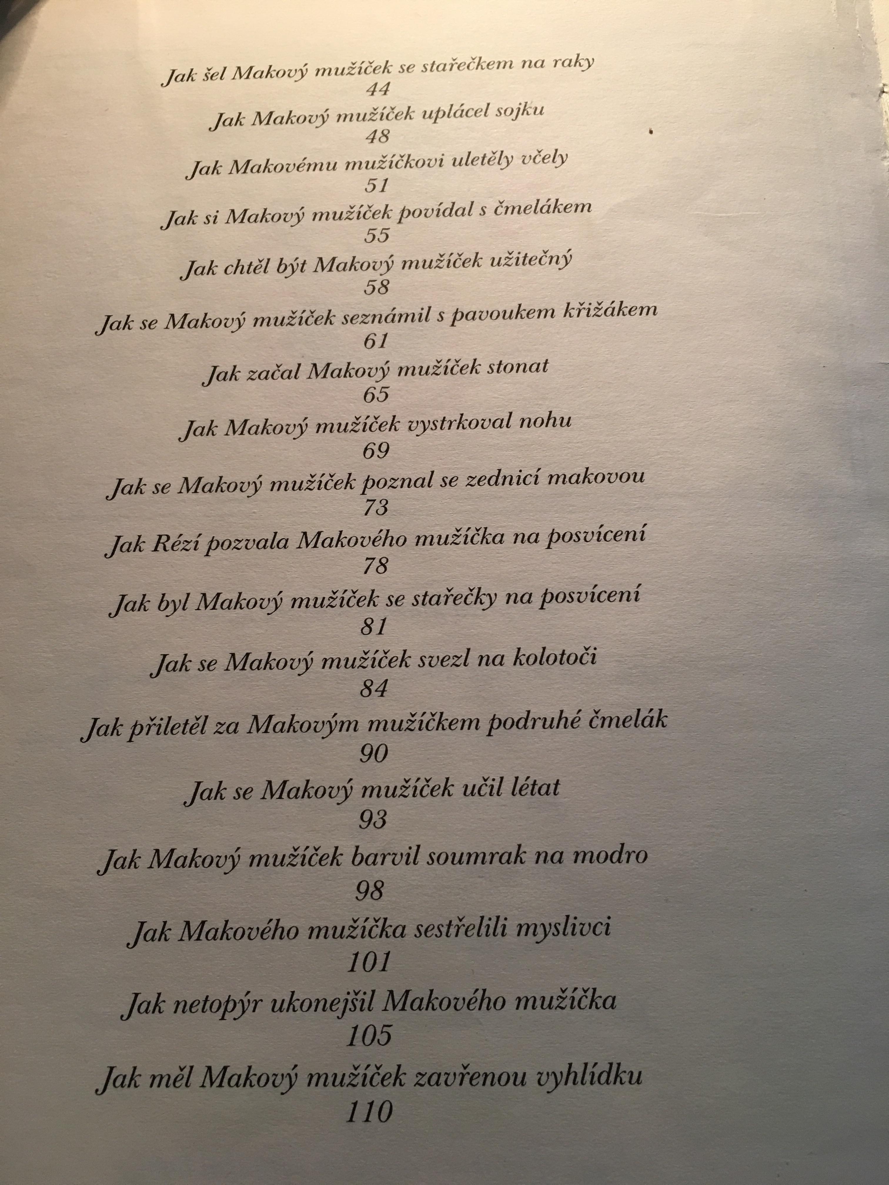 FRANTIŠEK NEPIL - MAKOVÝ MUŽÍČEK