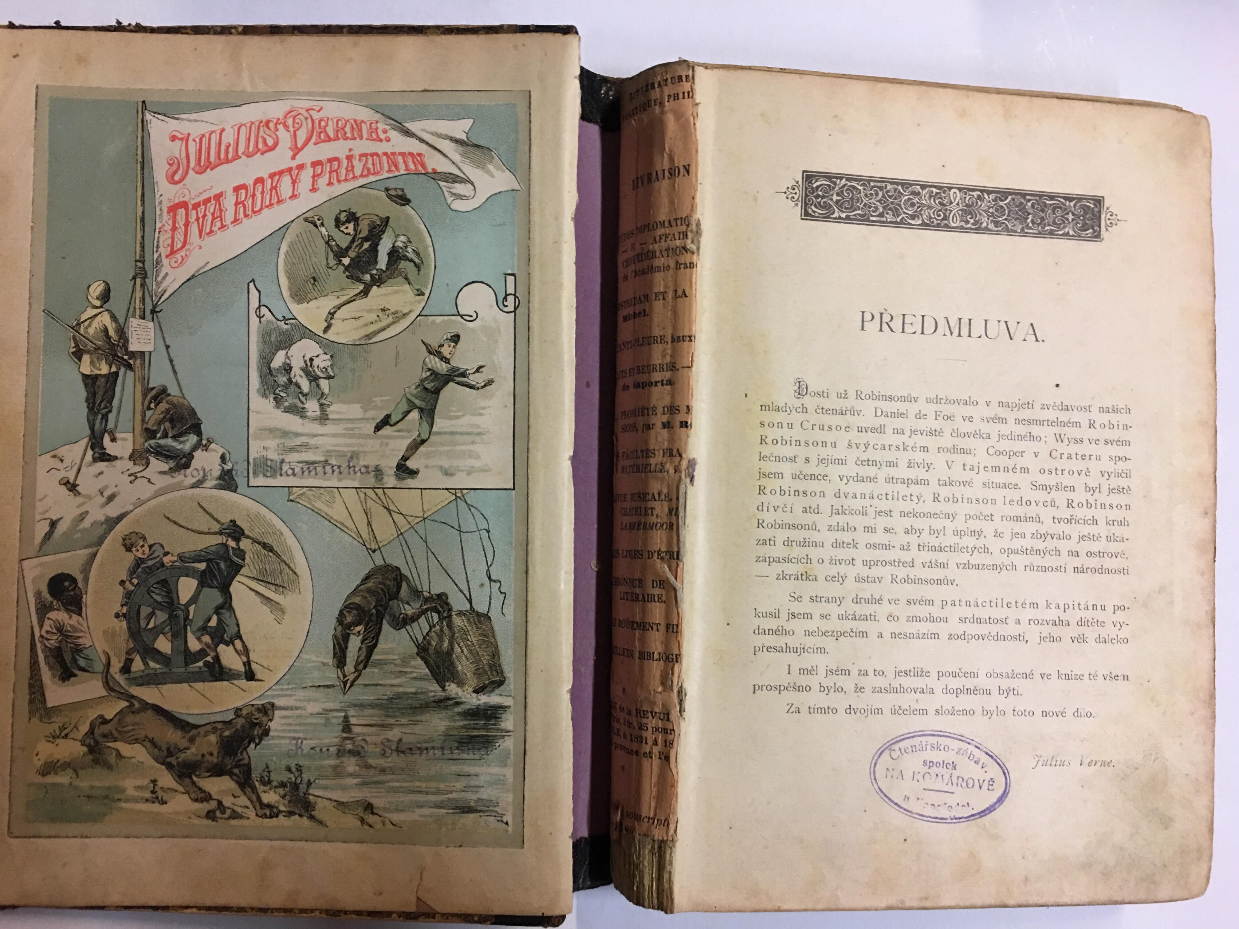 JULES VERNE - DVA ROKY PRÁZDNIN