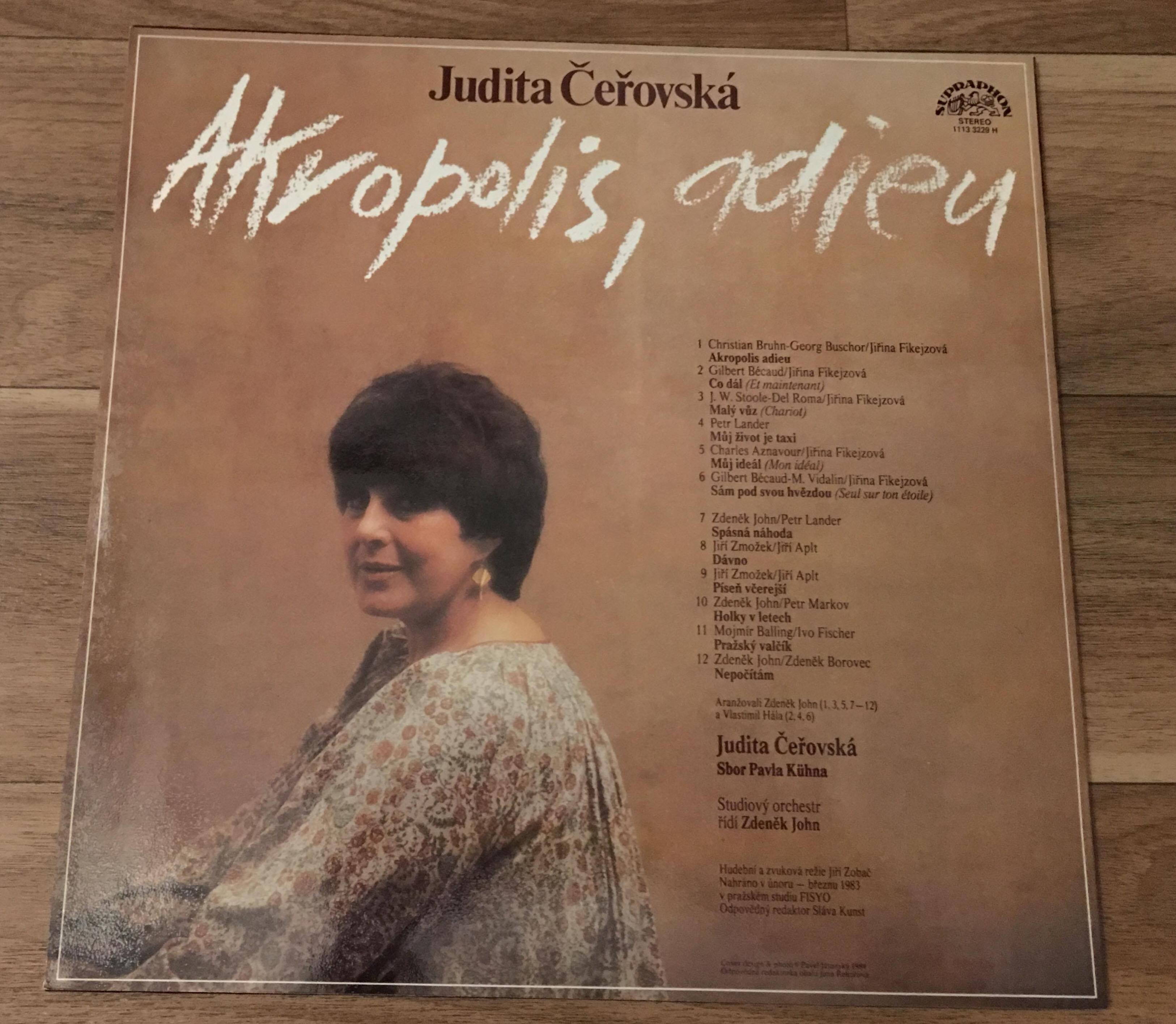 LP JUDITA ČEŘOVSKÁ - AKROPOLIS ADIEU