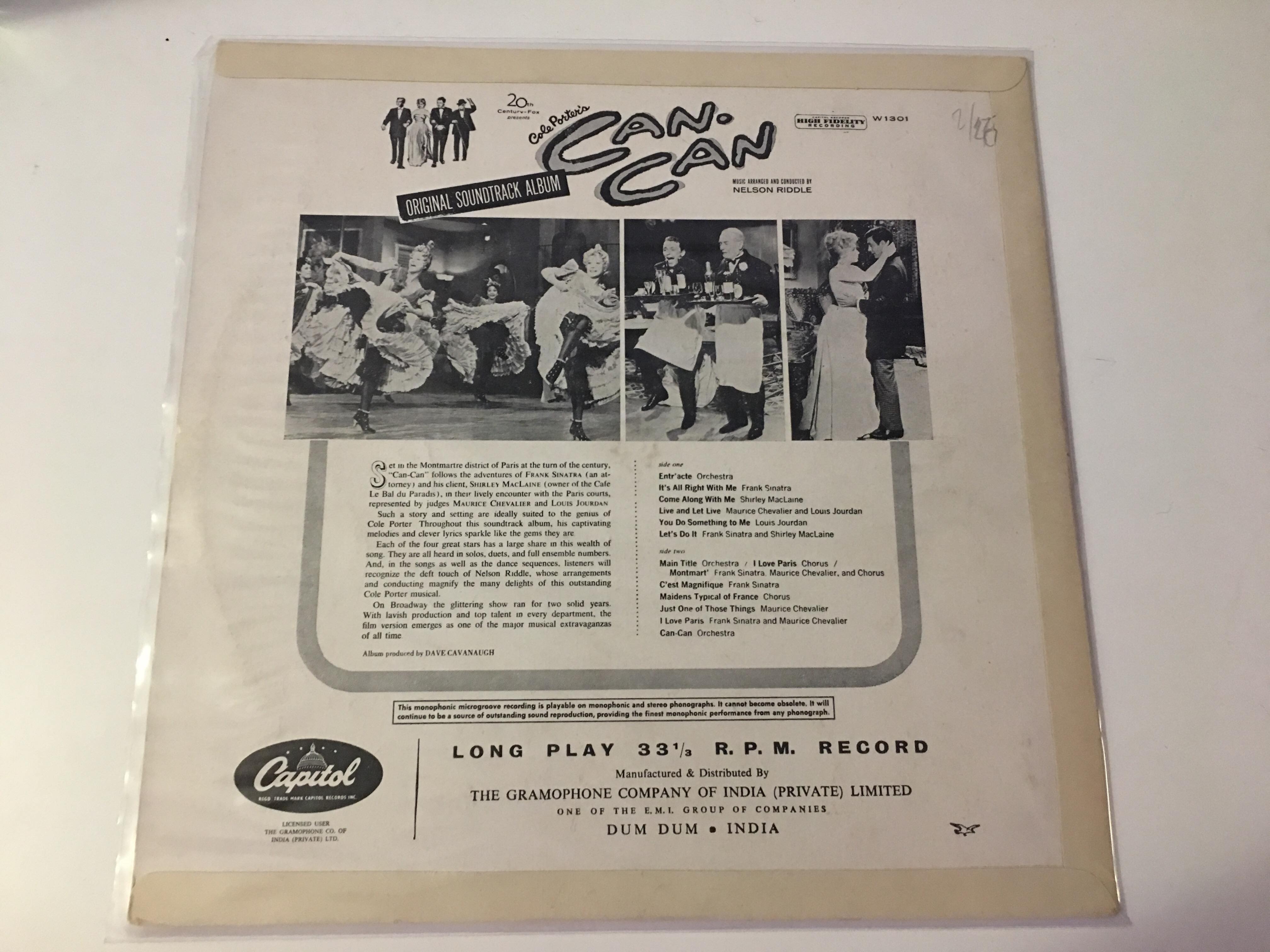 LP COLE PORTERS CAN - CAN