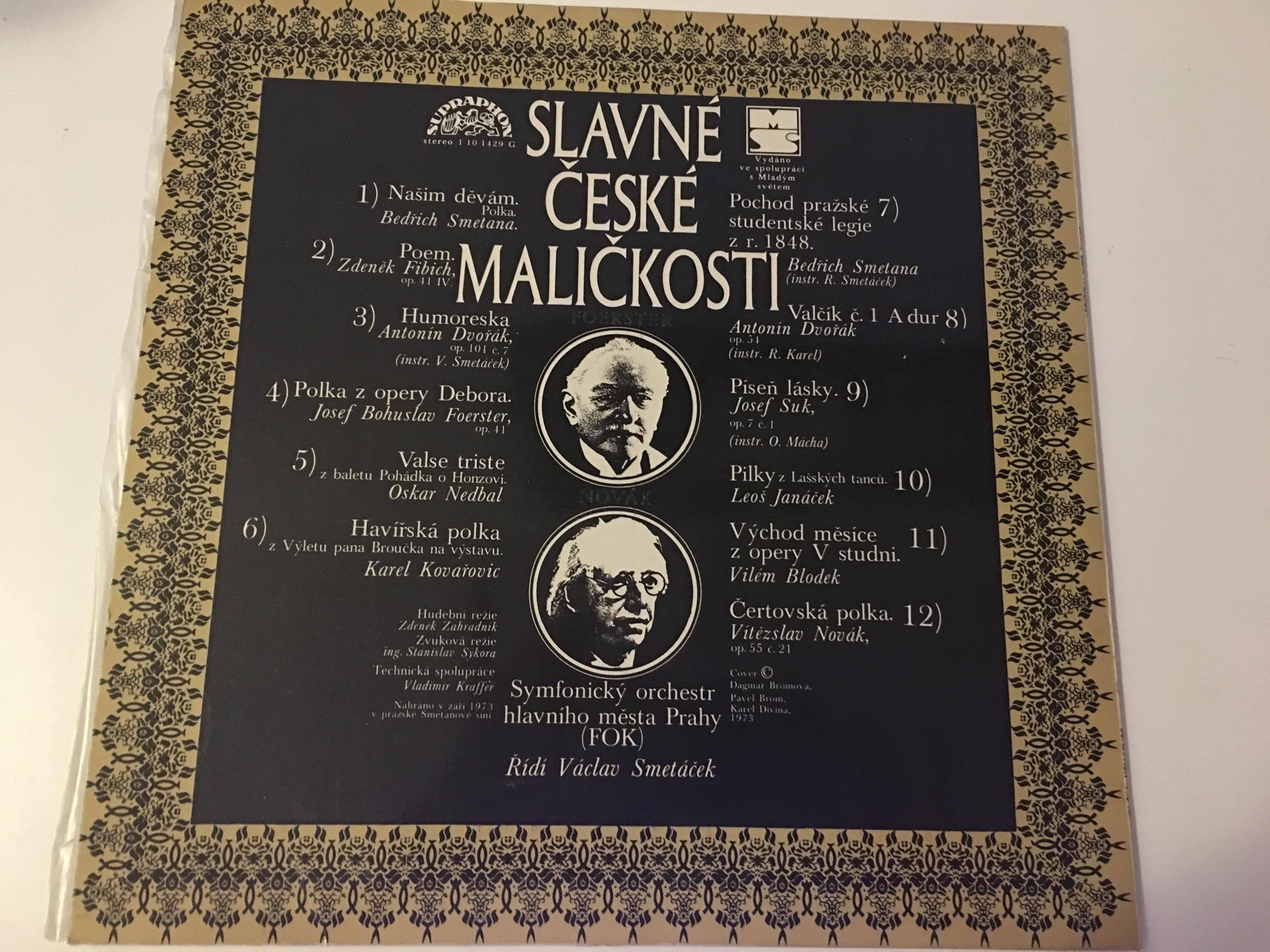 LP SLAVNÉ ČESKÉ MALIČKOSTI