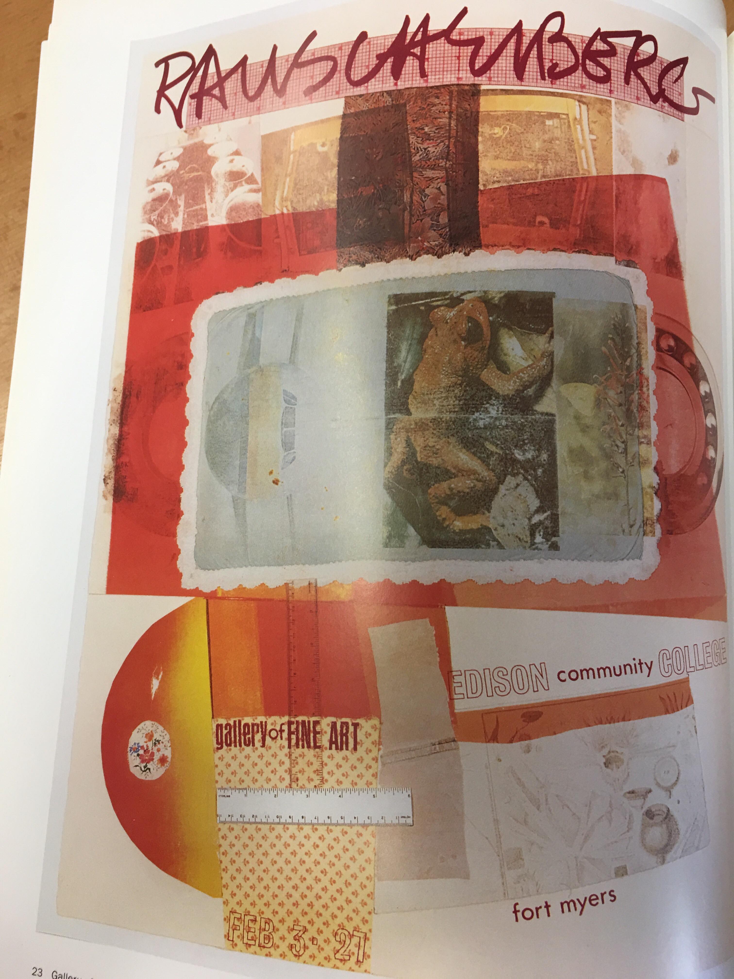 MARC GUNDEL - RAUSCHENBERG POSTERS