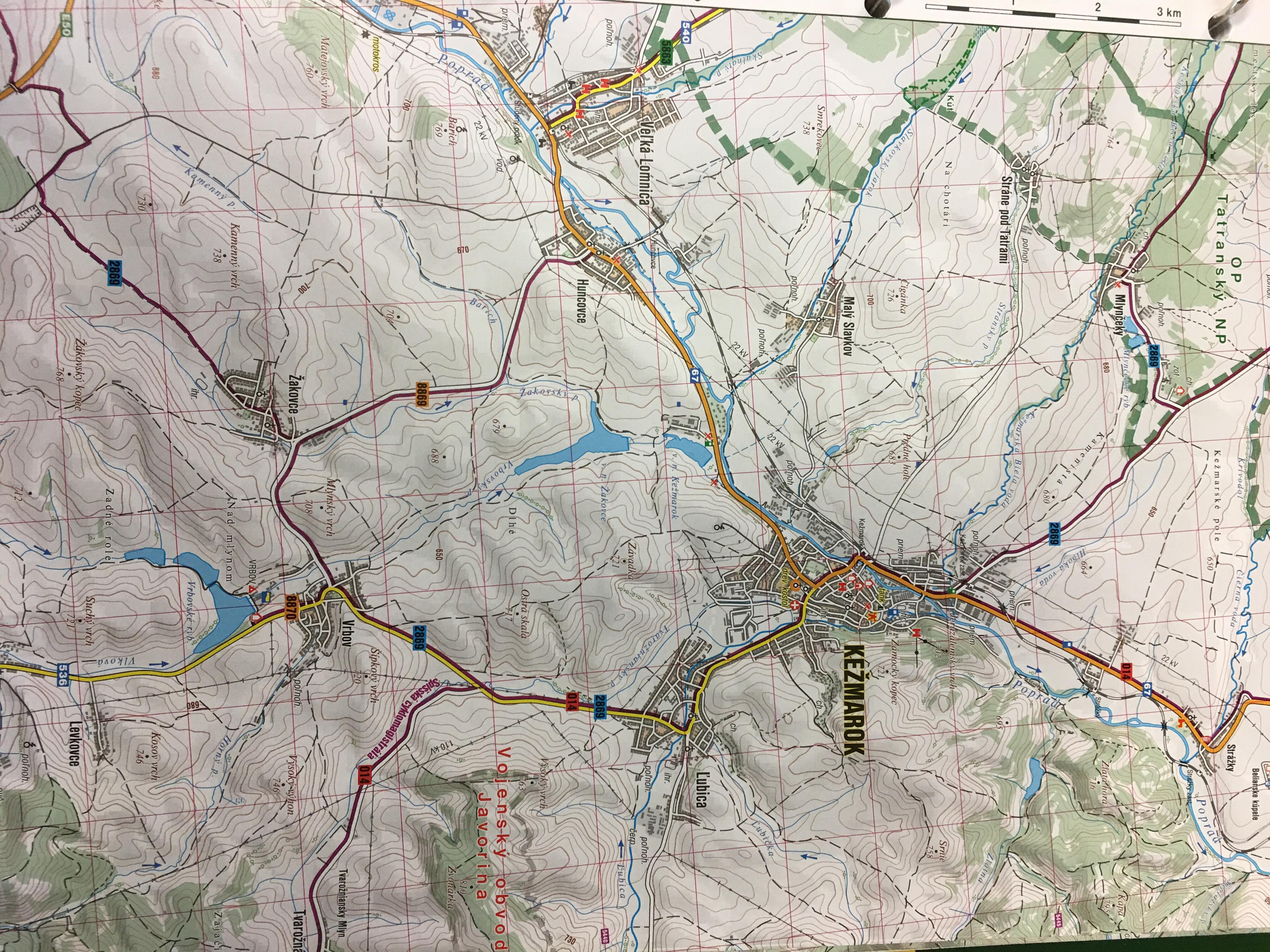 TURISTICKÝ ATLAS SLOVENSKO 1 : 50 000