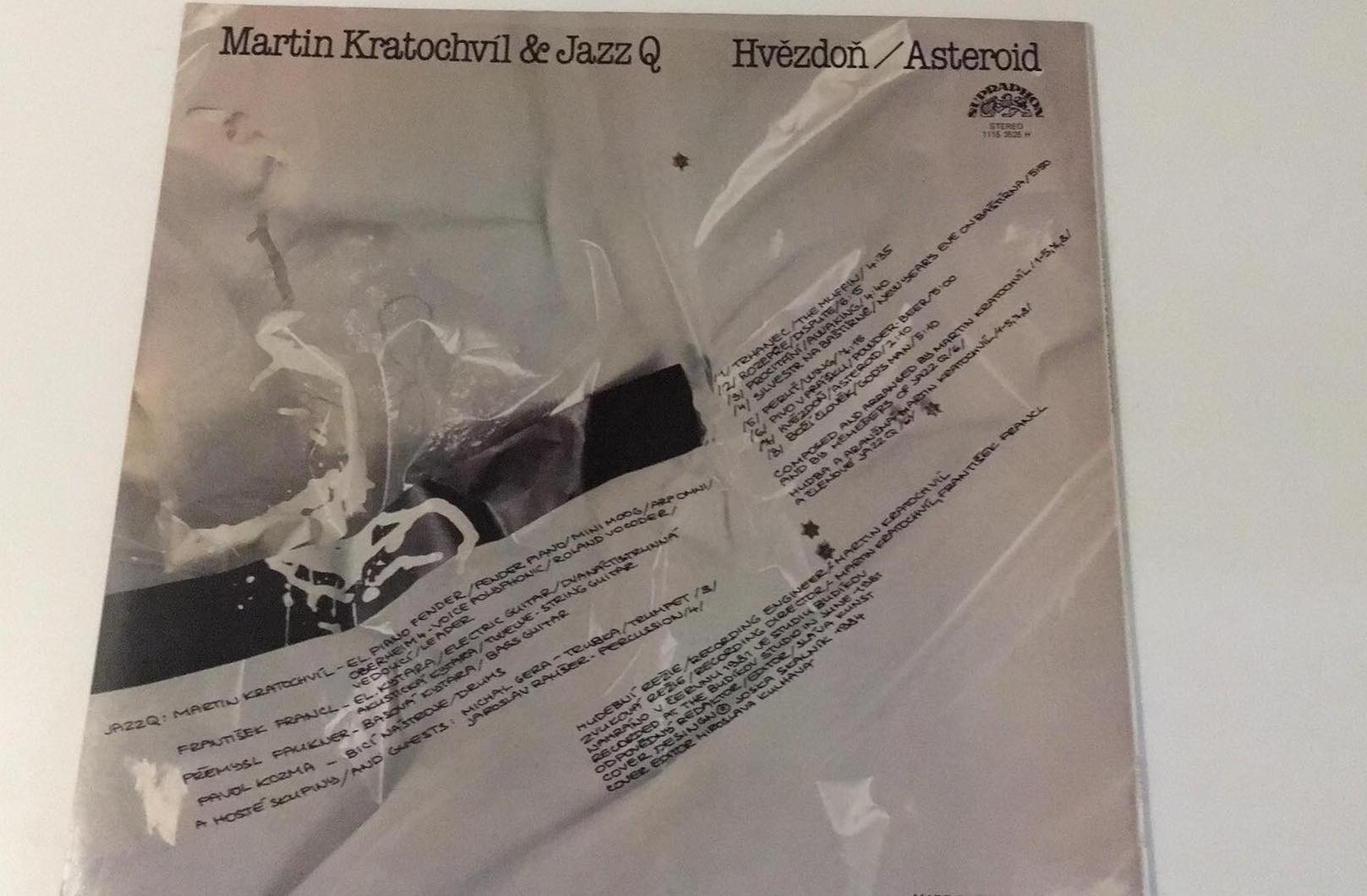 LP MARTIN KRATOCHVÍL & JAZZ Q HVĚZDOŇ / ASTEROID