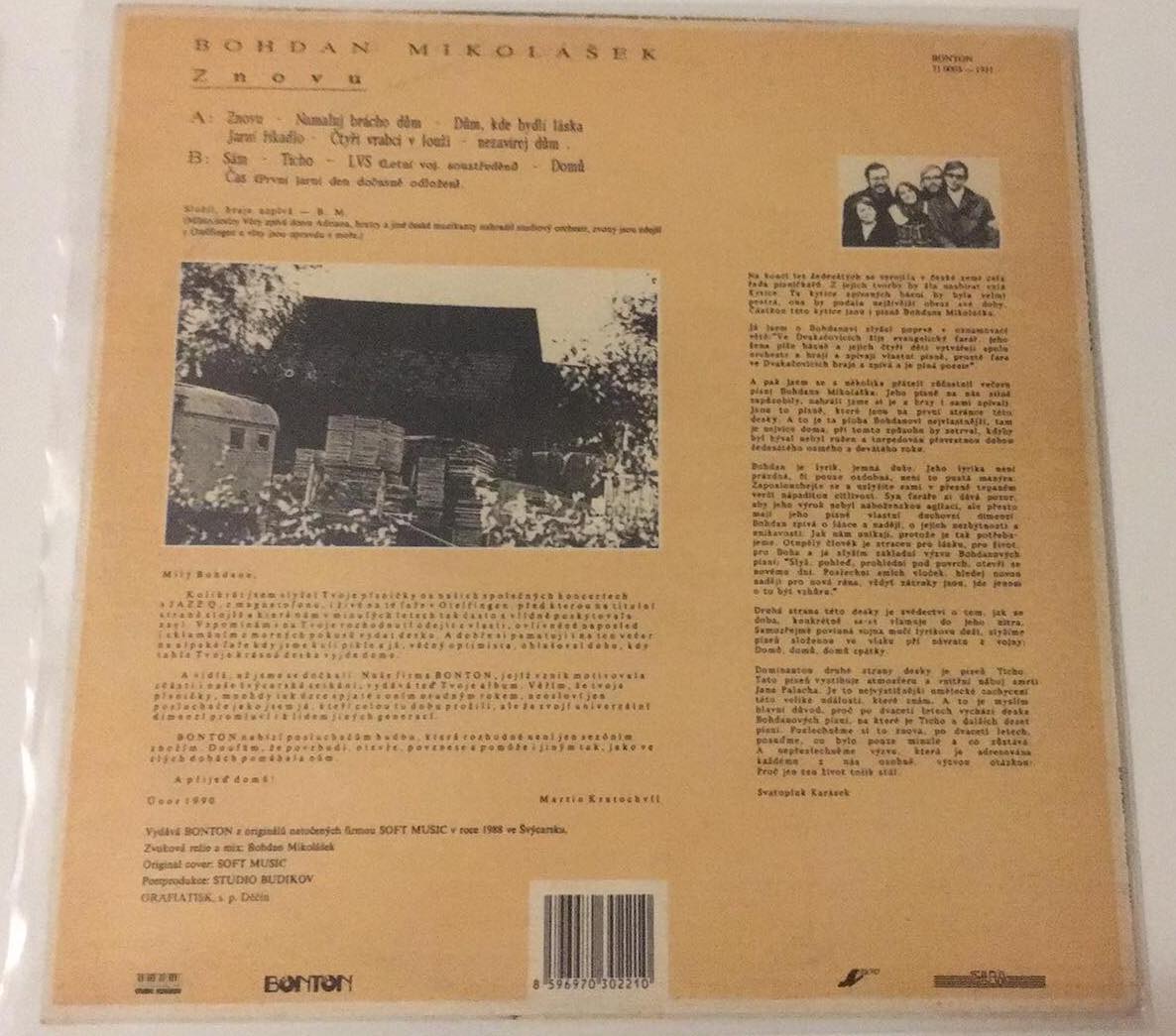 LP BOHDAN MIKOLÁŠEK - ZNOVU...