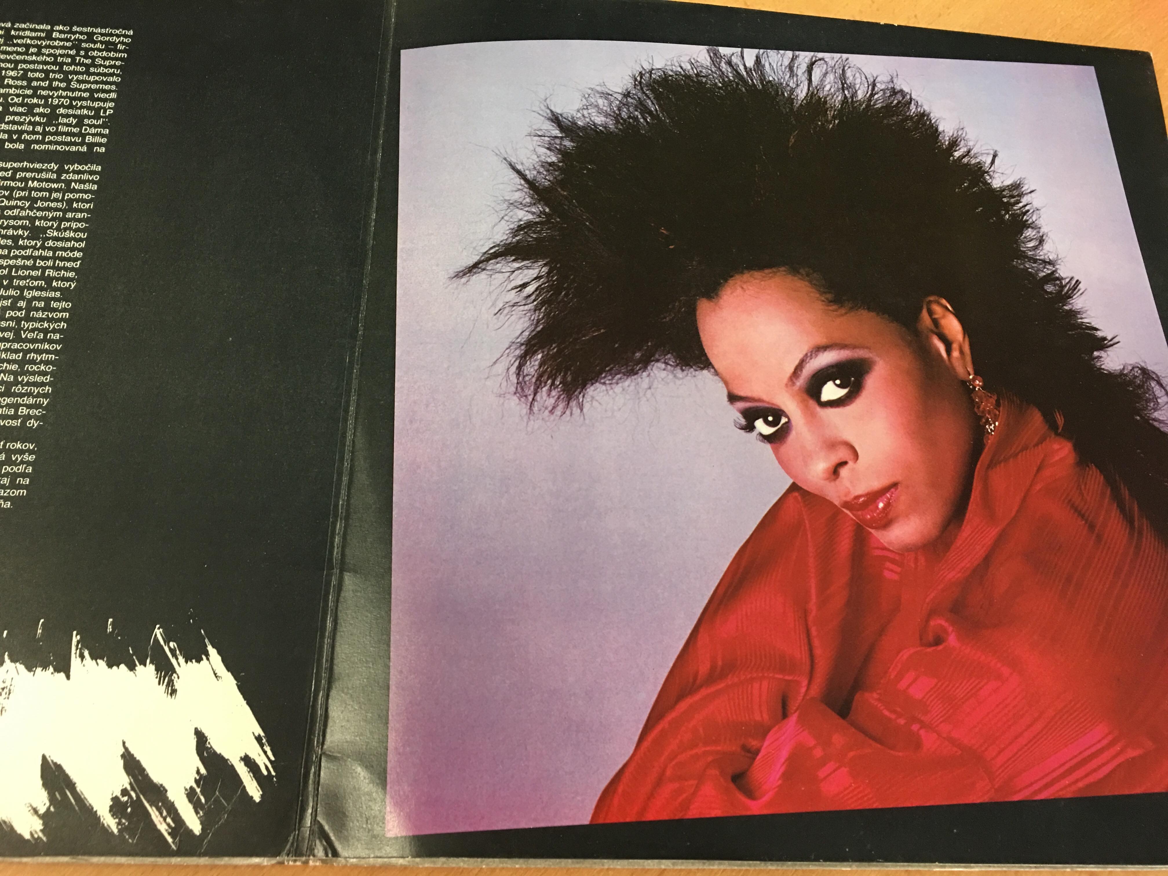 LP Diana Ross - Swept away