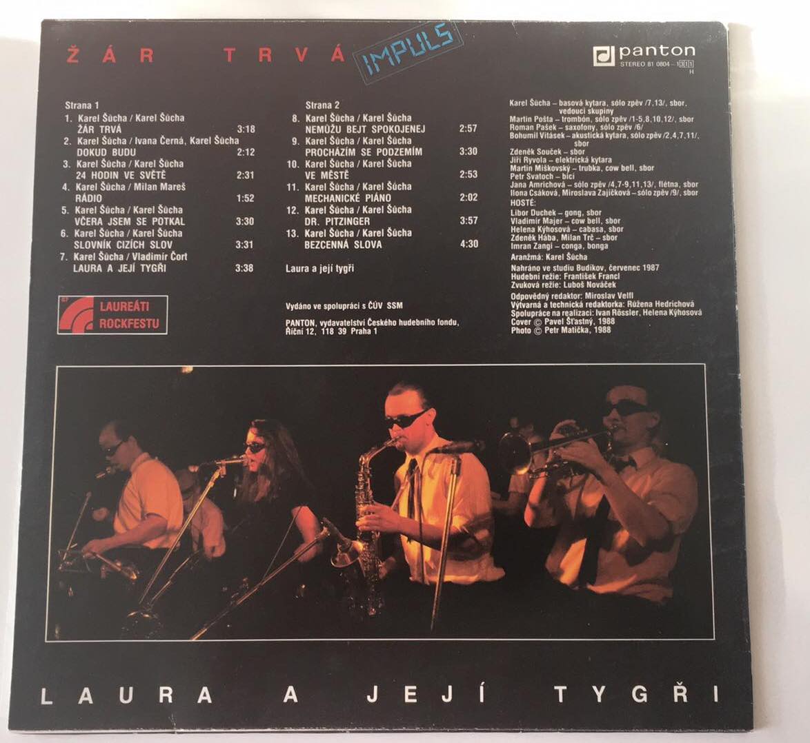 LP Laura a její tygři - Žár trvá
