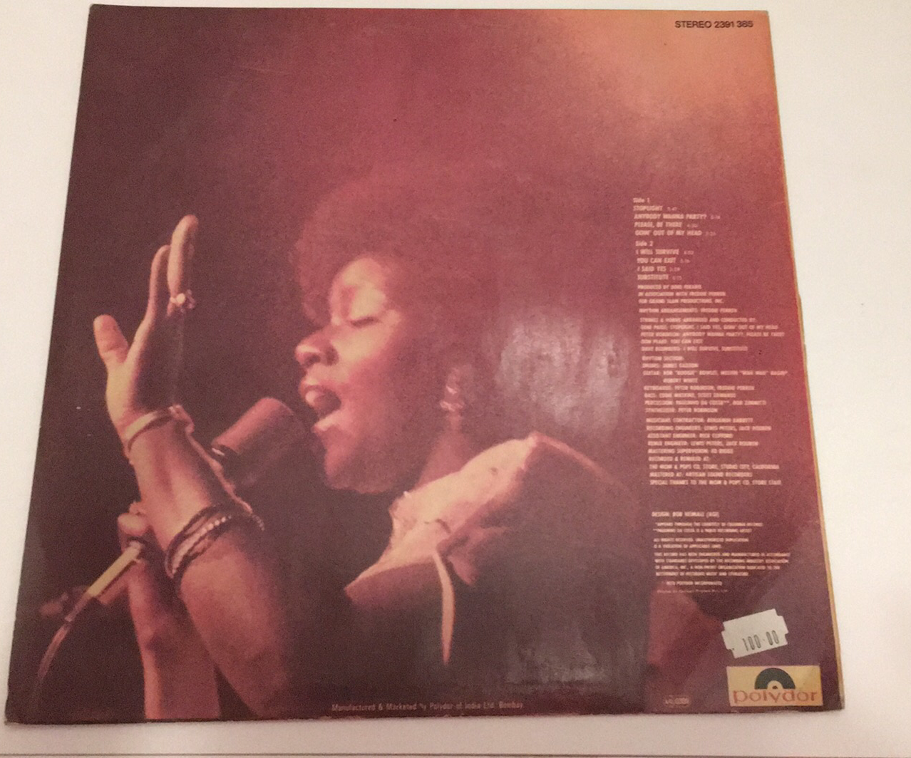 LP GLORIA GAYNOR - LOVE TRACKS
