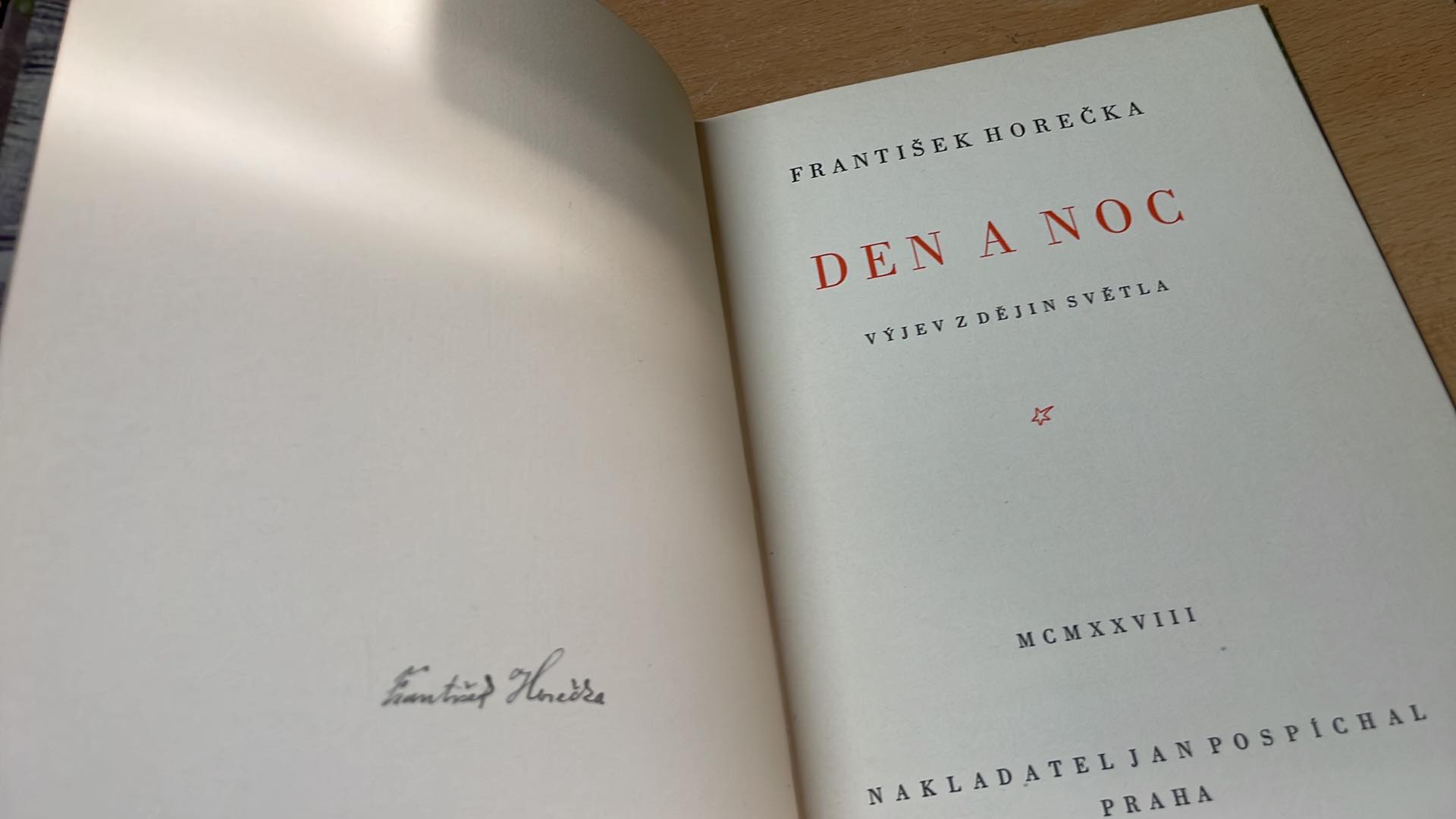 FRANTIŠEK HOREČKA - DEN A NOC