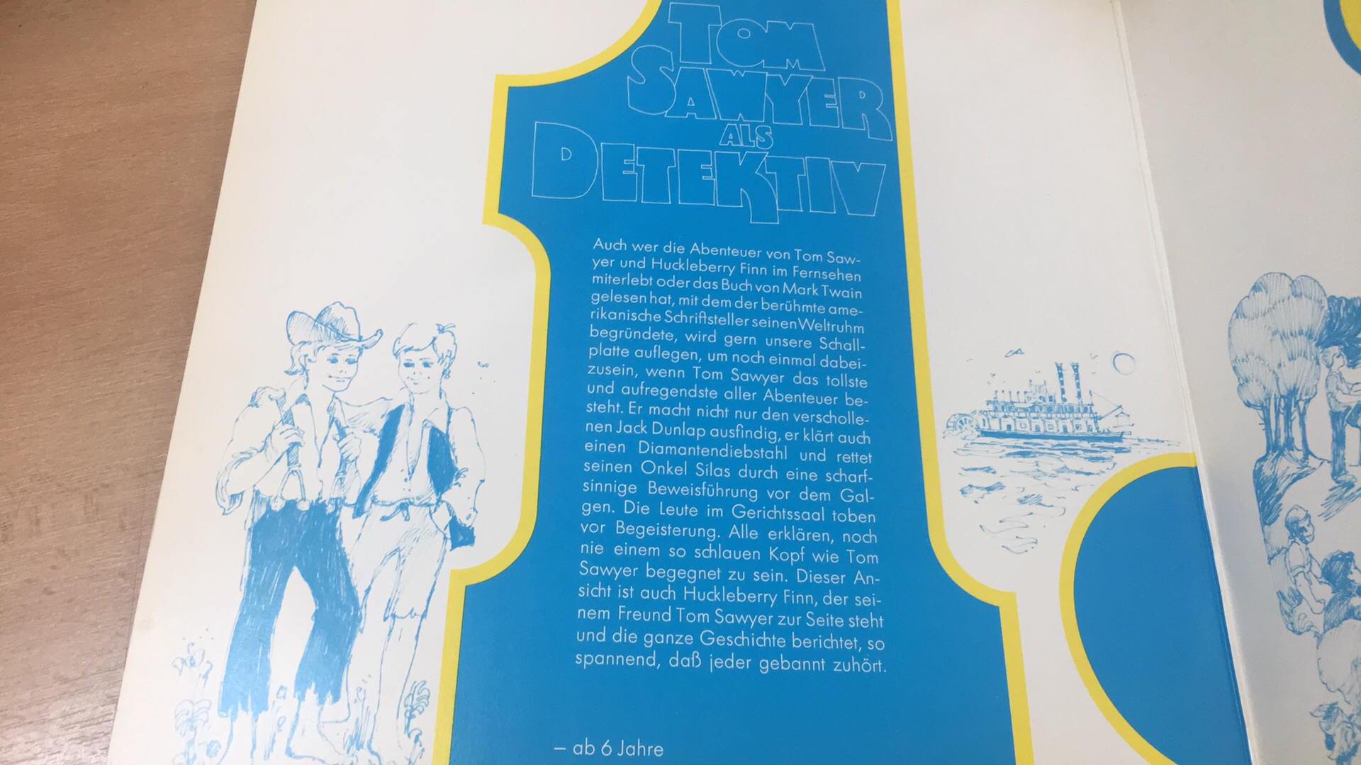 2 LP TOMSAWYER ALS DETEKTIV