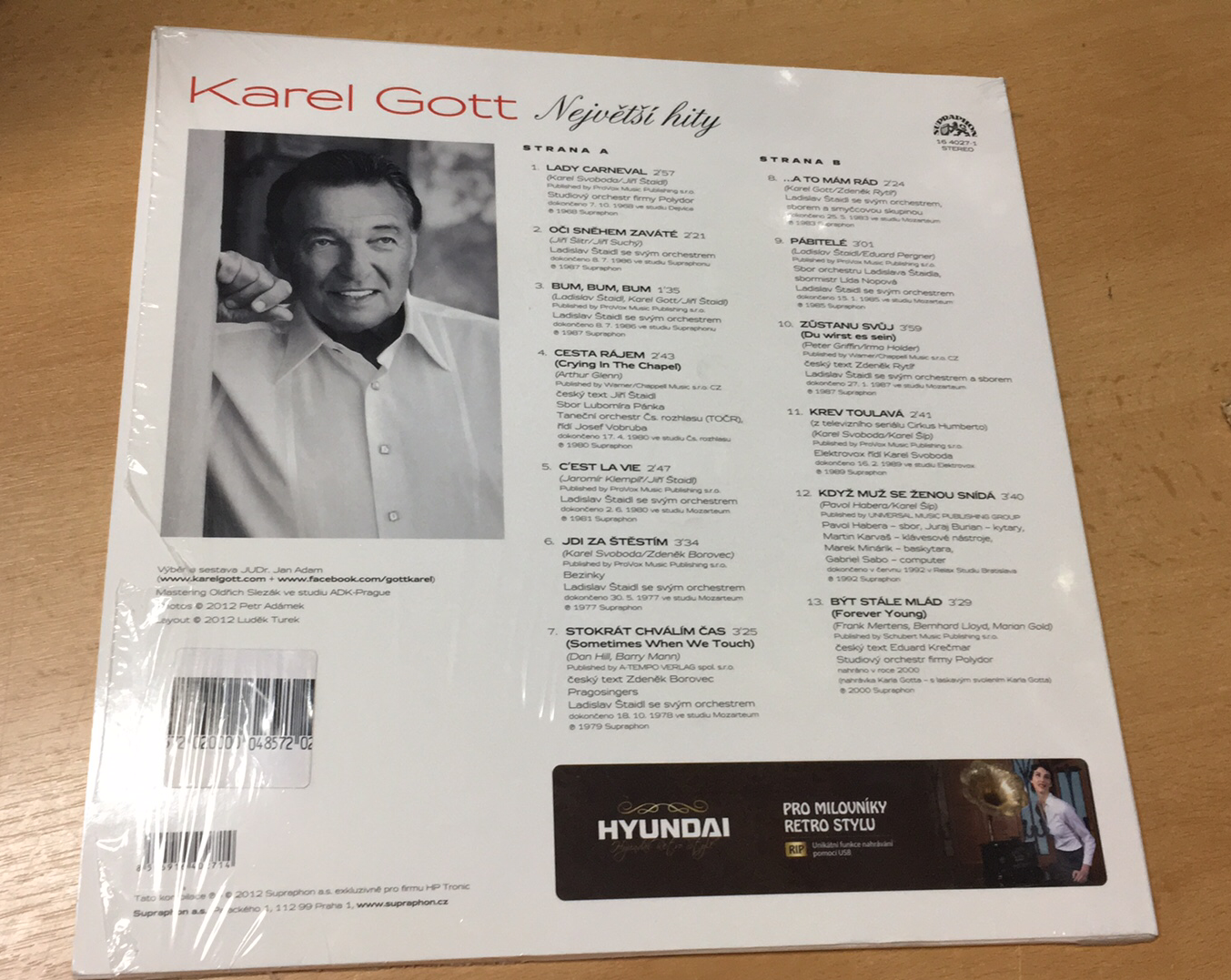 LP KAREL GOTT - NEJVĚTŠÍ HITY