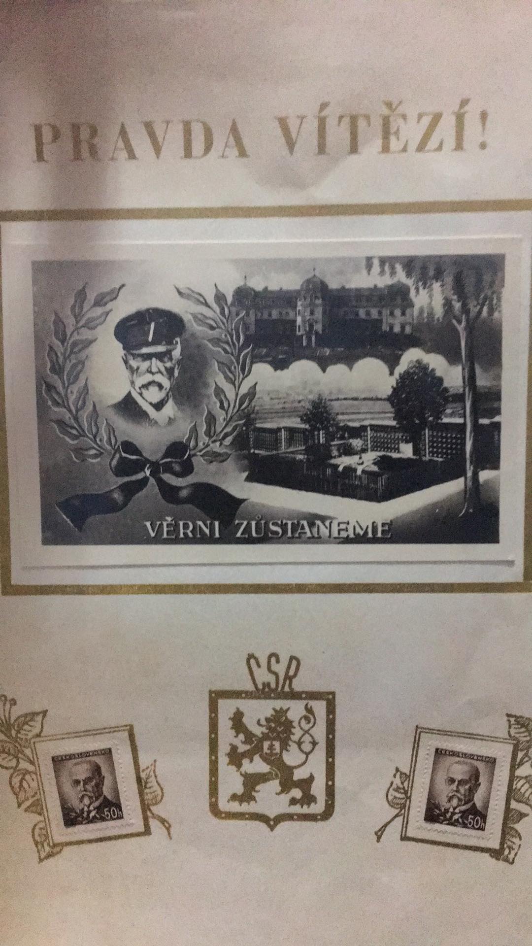 PAMĚTNÍ LIST - VĚRNI ZŮSTANEME