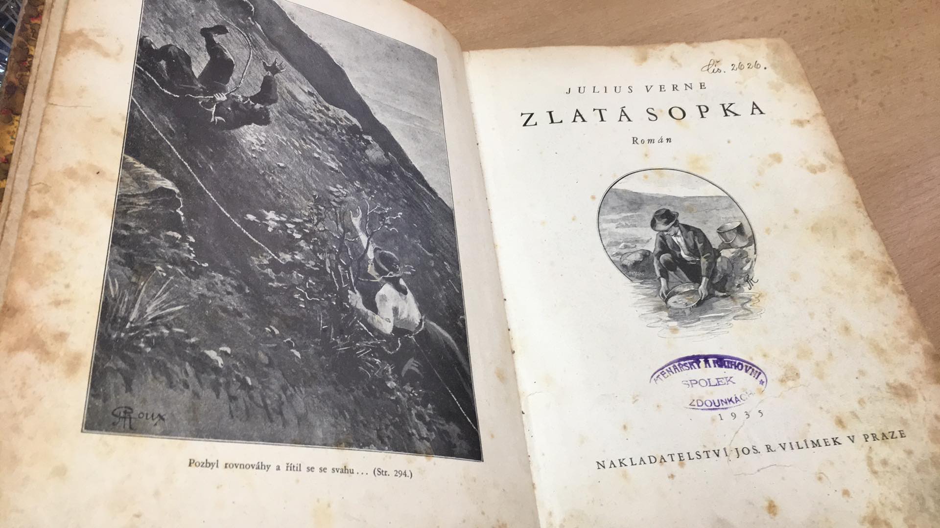 JULIUS VERNE - ZLATÁ SOPKA